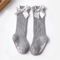 Baby Girls Christmas Knee High Bow Socks Cute Cotton Princess Long Tube Socks 6