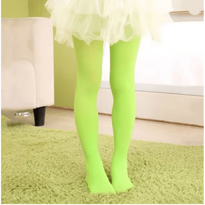 Girls Velvet Ballet Dance Tights Soft Solid Color Kids Pantyhose 11