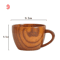 Handmade Wooden Beer Cup Natural Spruce Wood Big Belly Drink Mug 11