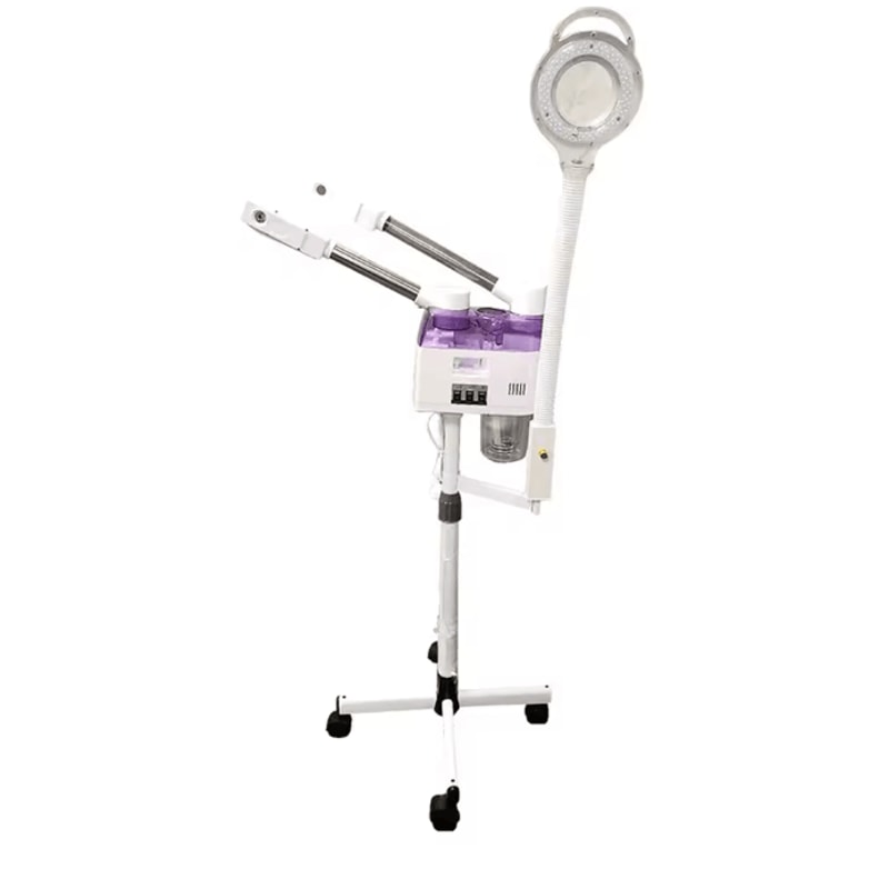 3 In 1 Hot And Cold Facial Steamer With Ozone And LED Lamp For Deep Pore Cleaning 5