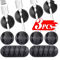 Silicone Cable Organizer Clips Self Adhesive USB Cord Holder For Desk And Wall 0