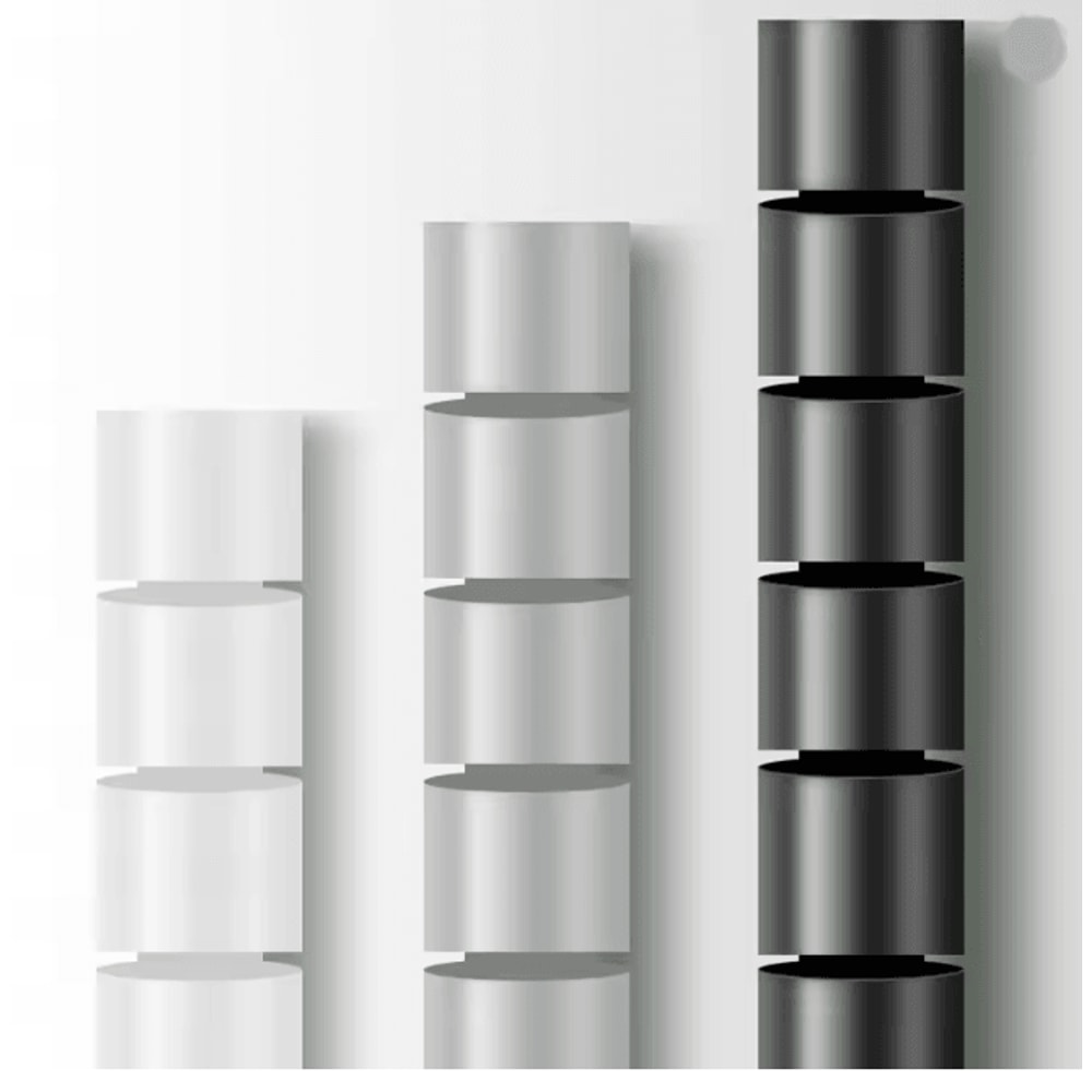 Spiral Cable Protector Wrap 2m Wire Cover And Desk Cord Organizer 2