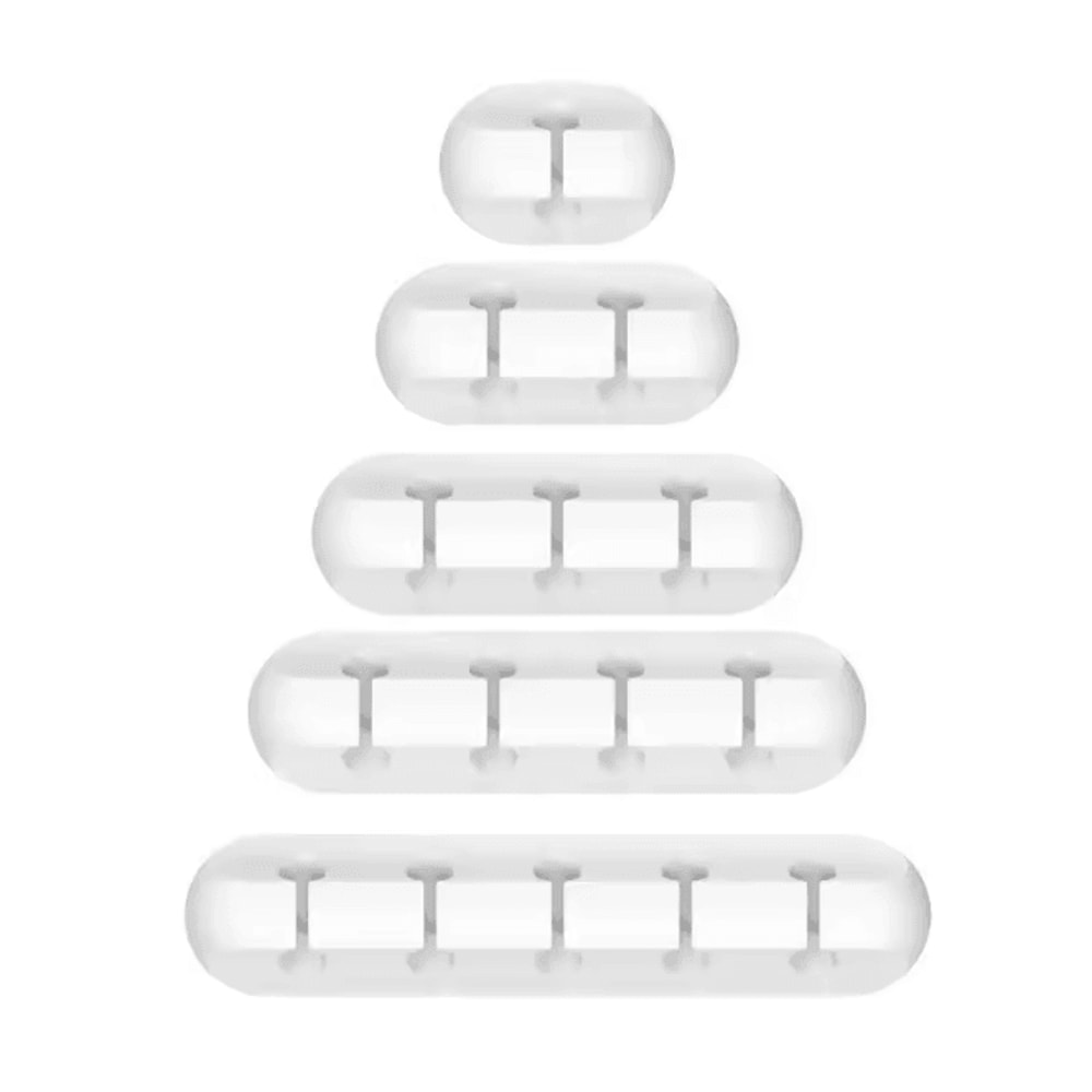 Silicone USB Cable Organizer Clip Desktop Charging Cord Holder 9