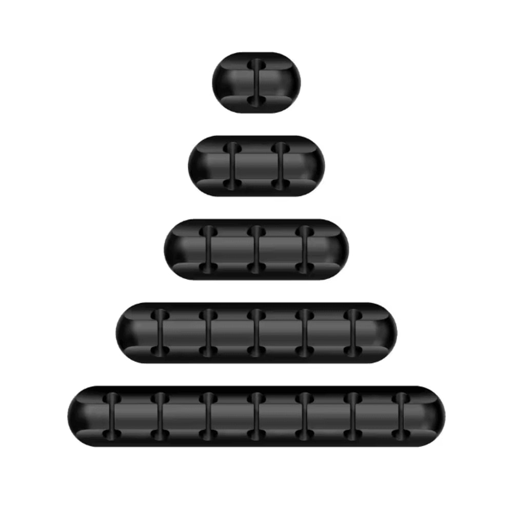 Silicone USB Cable Organizer Clip Desktop Charging Cord Holder 10