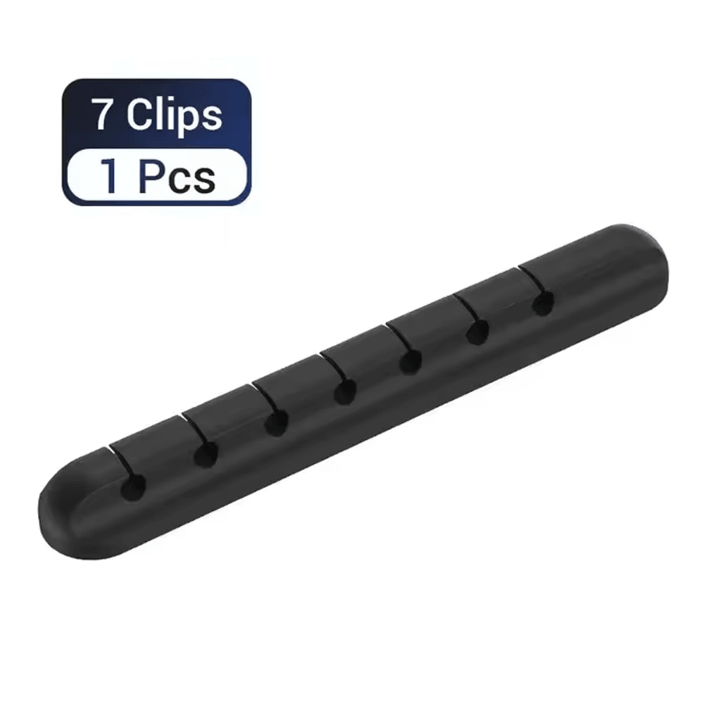 Silicone USB Cable Organizer Clip Desktop Charging Cord Holder 14