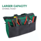 AIRAJ 13 Inch Heavy Duty Tool Bag Durable Oxford Electrician Storage Bag 1