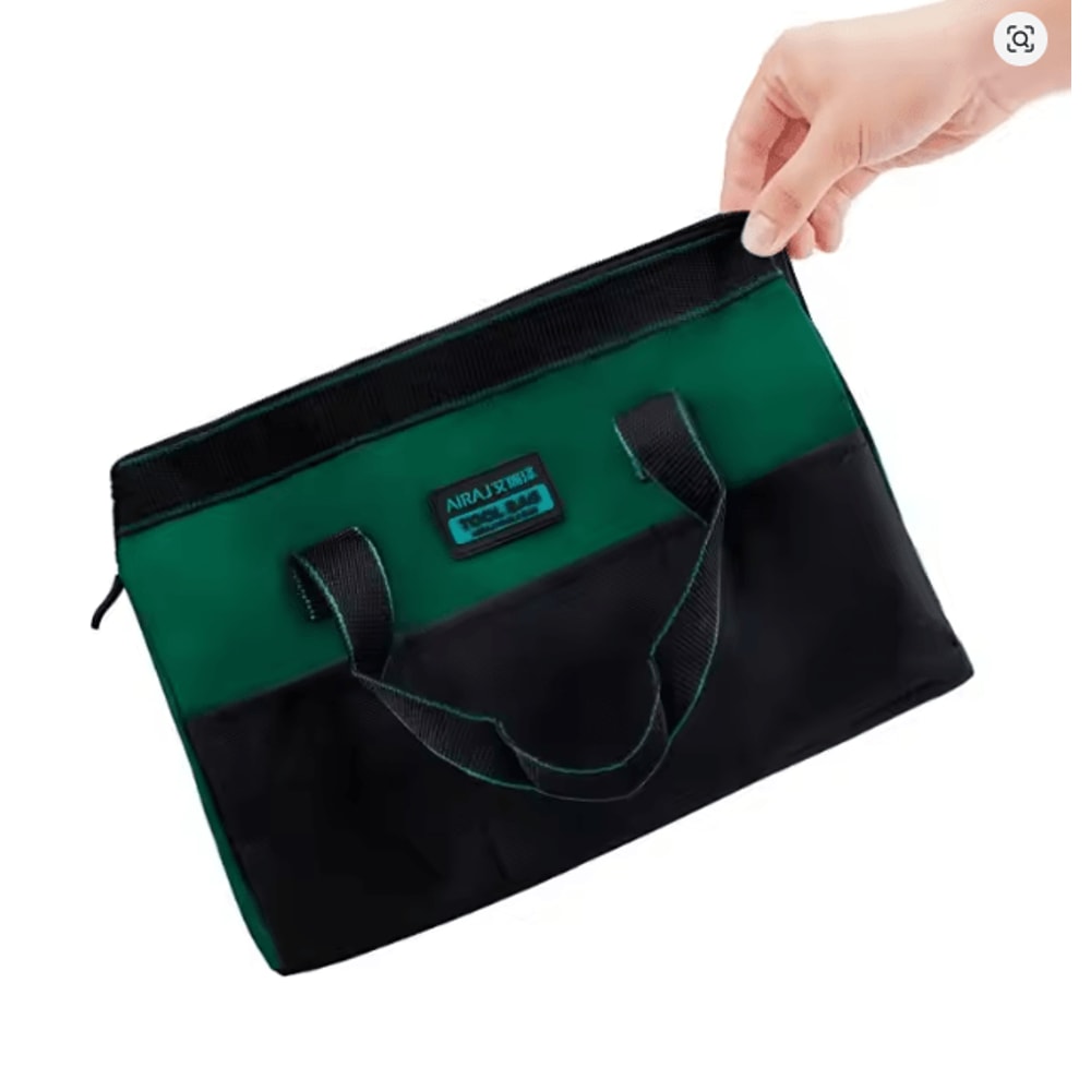 AIRAJ 13 Inch Heavy Duty Tool Bag Durable Oxford Electrician Storage Bag 3