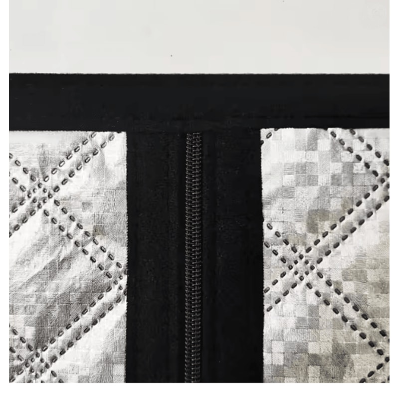 Custom Windproof Winter Curtains Zipper Sealed No Drill Insulated Window Cover 3