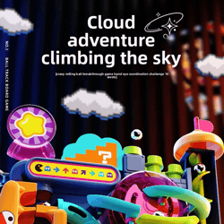 montessori multilayer track adventure rolling ball game for kids learning and focus