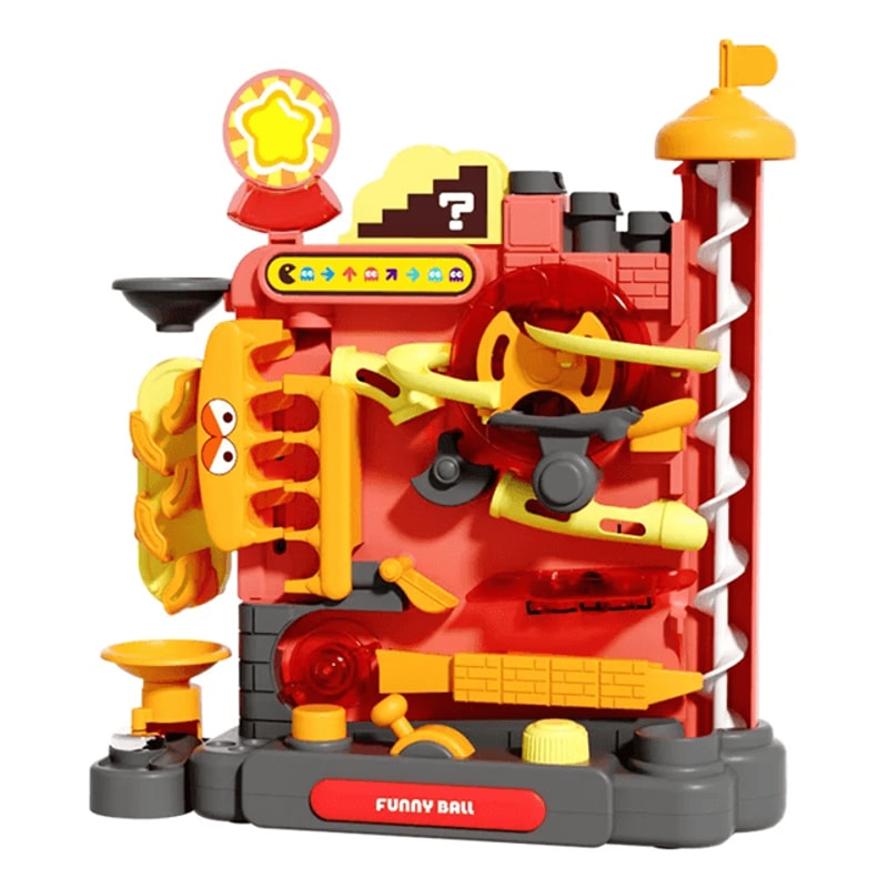 Montessori Multilayer Track Adventure Rolling Ball Game For Kids Learning And Focus 4