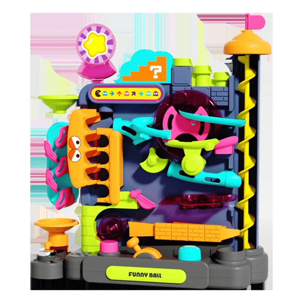 Montessori Multilayer Track Adventure Rolling Ball Game For Kids Learning And Focus 3