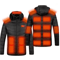 Unisex Electric Heated Jacket With 3 Heat Levels And Windproof Design 4