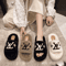 Womens Furry Slide Slippers Plush Fur Flip Flops For Home And Party 2