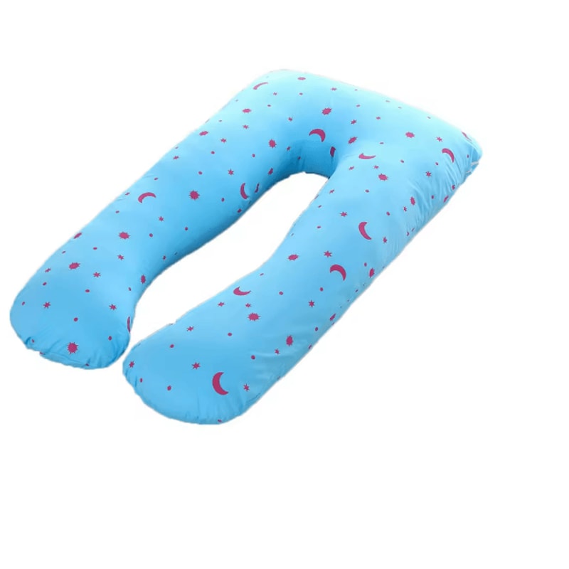 U Shape Maternity Pillow Case Cotton Replacement Cover 3