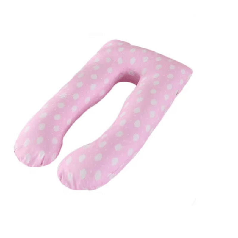 U Shape Maternity Pillow Case Cotton Replacement Cover 4