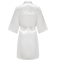 Personalized Satin Bridal Party Robe With Gold Lettering 6