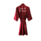 Burgundy Satin Bridal Robe For Bride And Bridesmaids 4