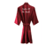Burgundy Satin Bridal Robe For Bride And Bridesmaids 7