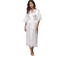 Lace Trim Satin Kimono Robe For Bridal And Nightwear 2