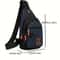 Mens Waterproof Crossbody Bag Outdoor Hiking And Travel Shoulder Pack 2