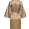 Elegant Satin Night Robe For Women With V Neck And Belted Waist 0