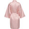 Elegant Satin Night Robe For Women With V Neck And Belted Waist 9
