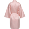 Elegant Satin Night Robe For Women With V Neck And Belted Waist 9