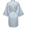 Elegant Satin Night Robe For Women With V Neck And Belted Waist 12