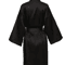 Elegant Satin Night Robe For Women With V Neck And Belted Waist 1