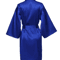 Elegant Satin Night Robe For Women With V Neck And Belted Waist 2
