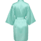 Elegant Satin Night Robe For Women With V Neck And Belted Waist 5