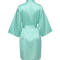 Elegant Satin Night Robe For Women With V Neck And Belted Waist 5
