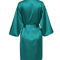 Elegant Satin Night Robe For Women With V Neck And Belted Waist 8