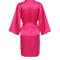 Elegant Satin Night Robe For Women With V Neck And Belted Waist 16