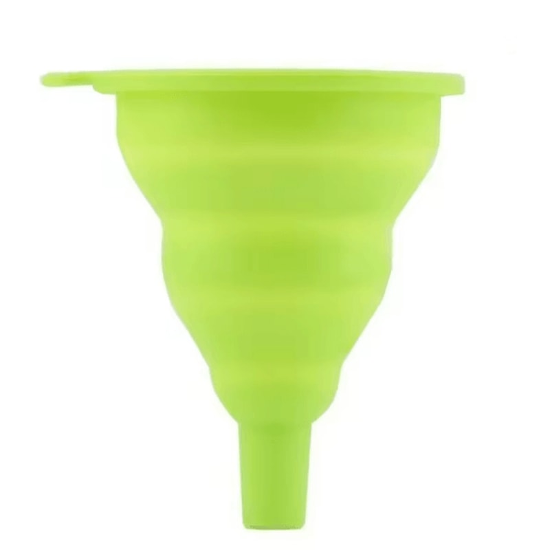 Mini Collapsible Silicone Funnel For Kitchen And Travel 2