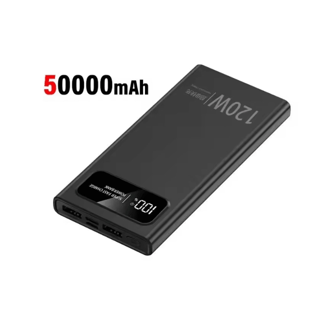 UltraCharge Pro 120W 200000mAh Portable Power Bank With Digital Display 3