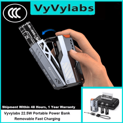 vyvylabs 30000mah wireless portable charger 22.5w fast charging power bank