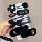 Korean Cartoon Plush Hair Clips Set For Girls Cute Winter Hair Accessories 7