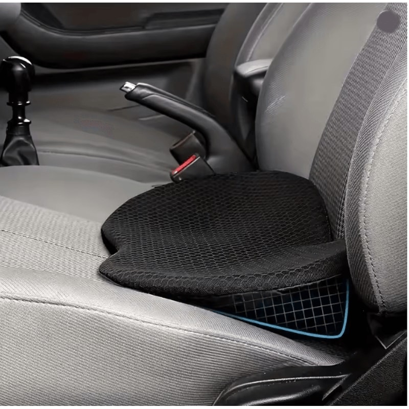 ErgoDrive 2 In 1 Memory Foam Car Seat Cushion For Sciatica And Lower Back Support 0