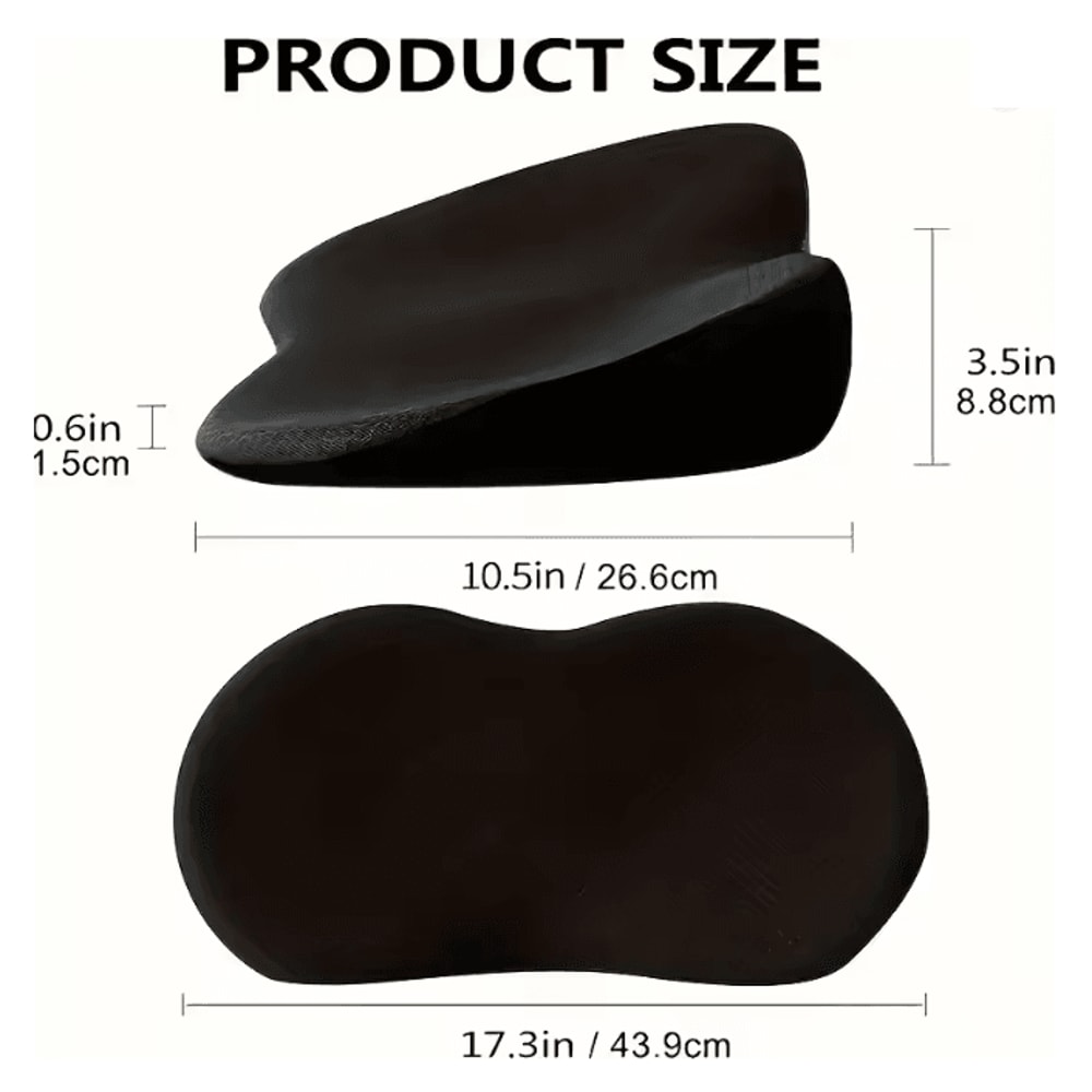 ErgoDrive 2 In 1 Memory Foam Car Seat Cushion For Sciatica And Lower Back Support 1