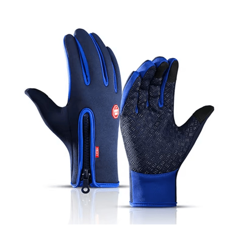 Winter Windproof Cycling Gloves Touch Screen Warm Fleece Motorcycle Gloves 5