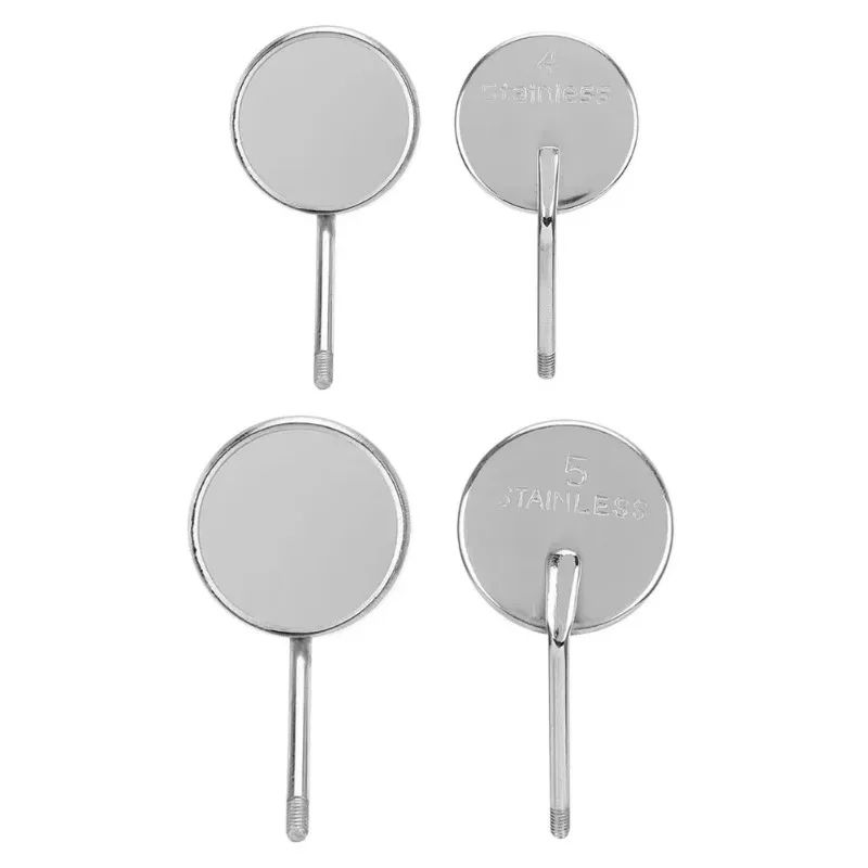 Stainless Steel Dental Mouth Mirror Set For Professional Oral Examination 4