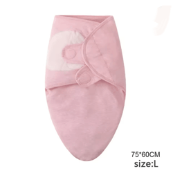 baby swaddle blanket and hat set soft cotton newborn wrap for 0 to 6 months