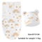 Baby Swaddle Blanket And Hat Set Soft Cotton Newborn Wrap For 0 To 6 Months 14