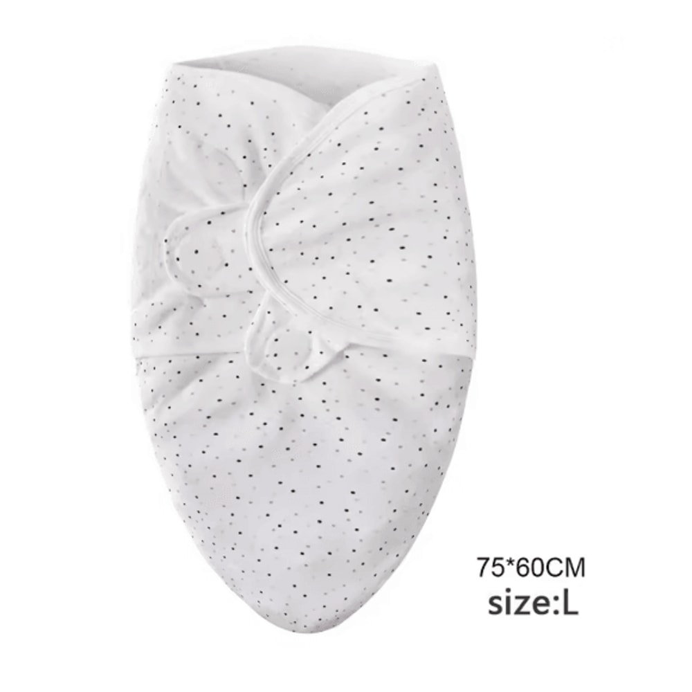 Baby Swaddle Blanket And Hat Set Soft Cotton Newborn Wrap For 0 To 6 Months 25