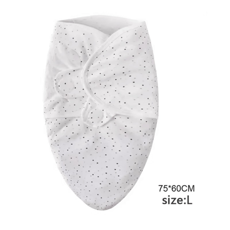 Baby Swaddle Blanket And Hat Set Soft Cotton Newborn Wrap For 0 To 6 Months 25