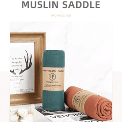 premium cotton muslin swaddle blanket 120 x 110 cm soft newborn baby wrap