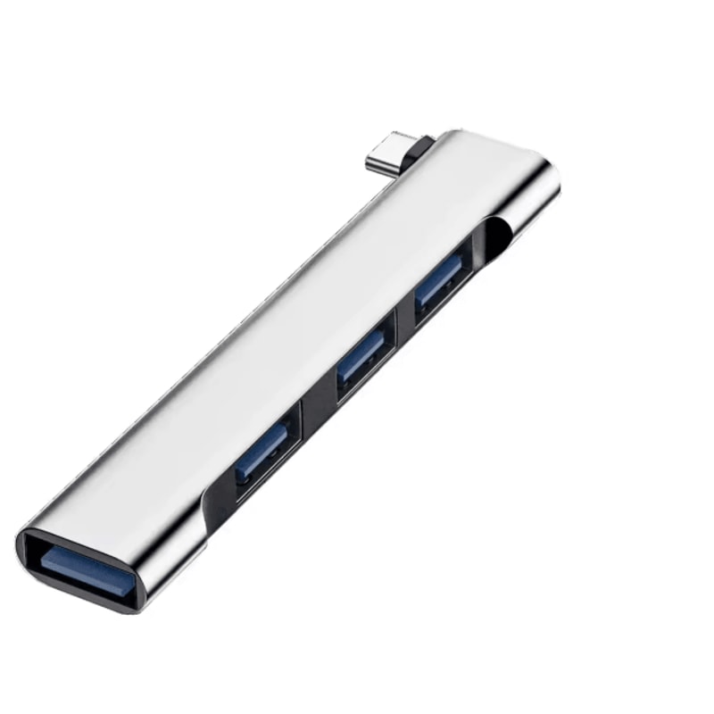 4 Port USB 30 Hub High Speed Type C Splitter For PC And Laptop 5