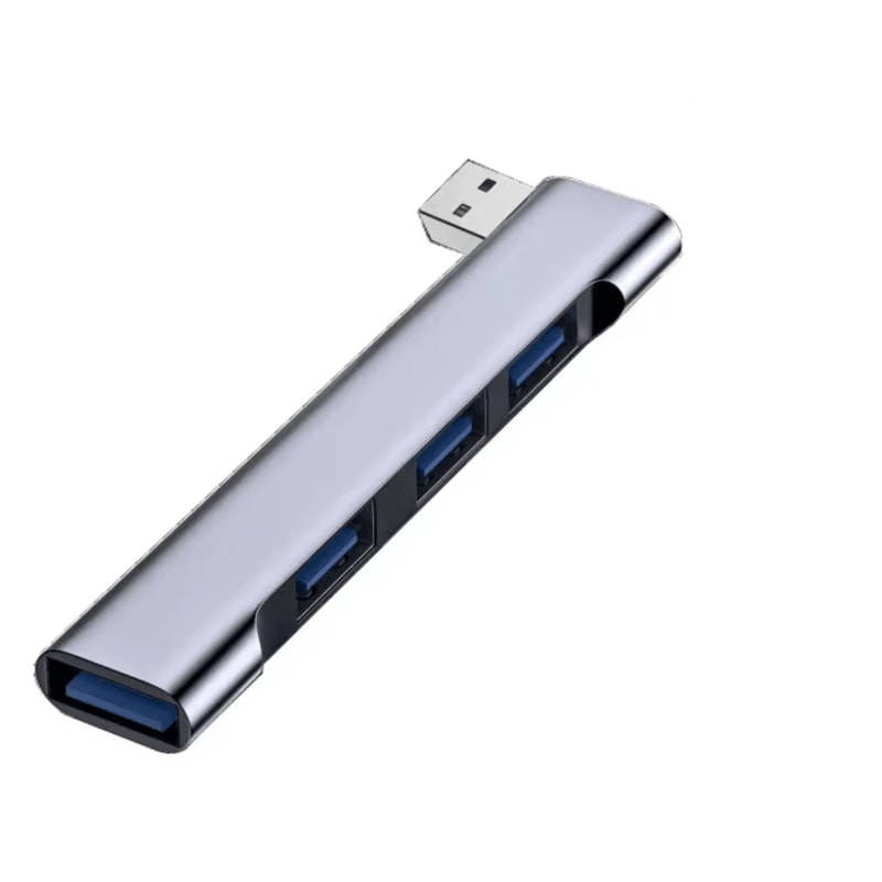 4 Port USB 30 Hub Type C High Speed Splitter 5Gbps Multiport Adapter 3