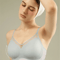 SUJIIN Seamless Push Up Bra Wireless Supportive Everyday Bralette 1